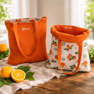 Eco-friendly Reversible Polyester Cotton Bag