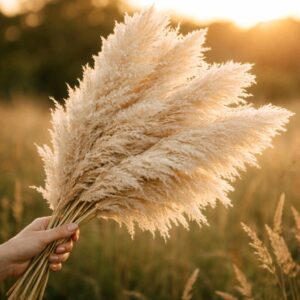 Natural Dried Pampas Grass – Elegant Boho Home Décor