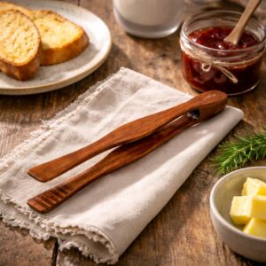 Handcrafted Jujube Wood Kitchen Tongs